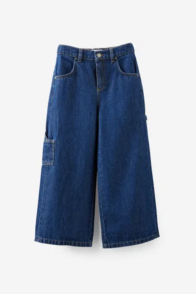 Cotton On Kids' Skater Carpenter Jean In Blue