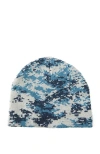 Cotton On Skull Beanie In Blue
