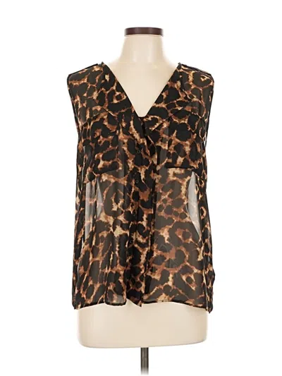 Pre-owned Cotton On Sleeveless Blouse In Brown