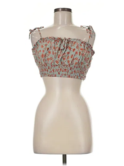 Pre-owned Cotton On Sleeveless Blouse In Teal