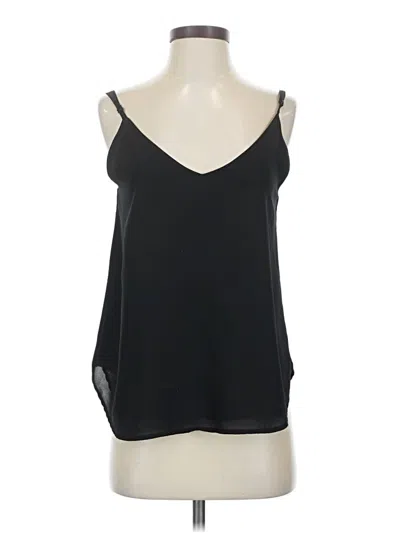 Pre-owned Cotton On Sleeveless Top Black Cold Shoulder Neckline Tops