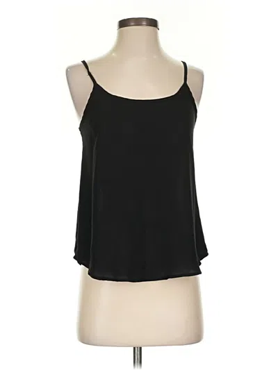 Pre-owned Cotton On Sleeveless Top Black Halter Neckline Tops