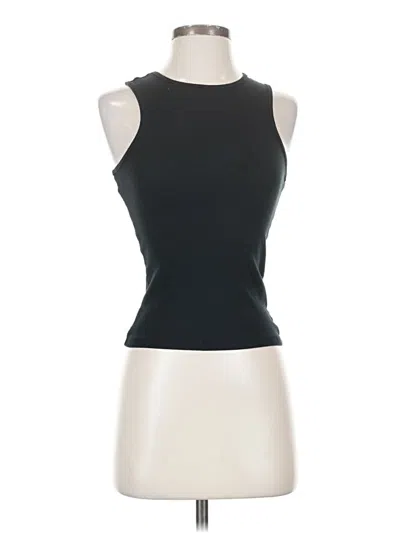Pre-owned Cotton On Sleeveless Top Black Halter Neckline Tops