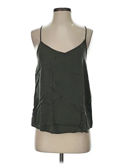 Pre-owned Cotton On Sleeveless Top Green Halter Neckline Tops