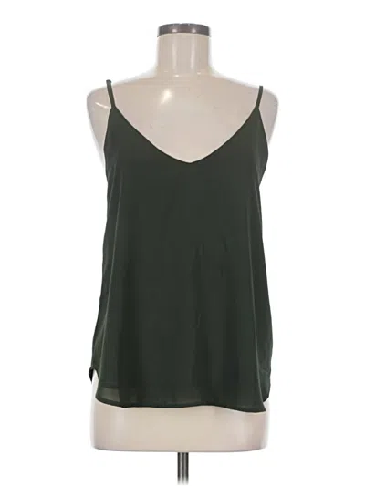 Pre-owned Cotton On Sleeveless Top Green Halter Neckline Tops