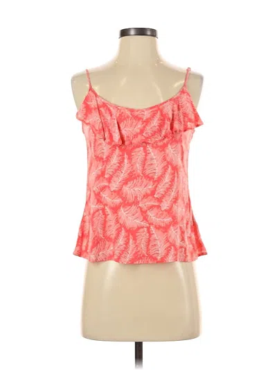 Pre-owned Cotton On Sleeveless Top Orange Sweetheart Neckline Tops