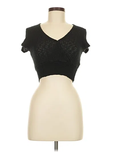 Pre-owned Cotton On Sleeveless T-shirt In Black