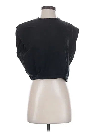 Pre-owned Cotton On Sleeveless T-shirt In Black