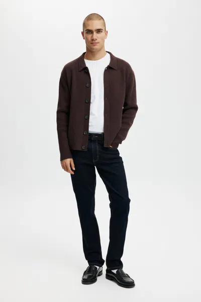 Cotton On Slim Tapered Jean In Brown