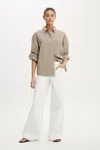 Cotton On Sloane Oversized Shirt In Multi