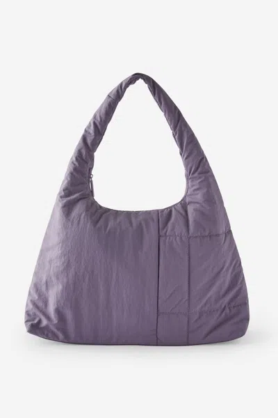 Cotton On Slouch Gym Bag In Violet Grey