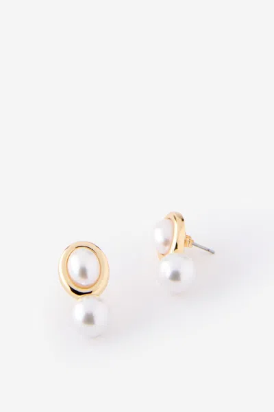 Cotton On Small Charm Earring In Multi