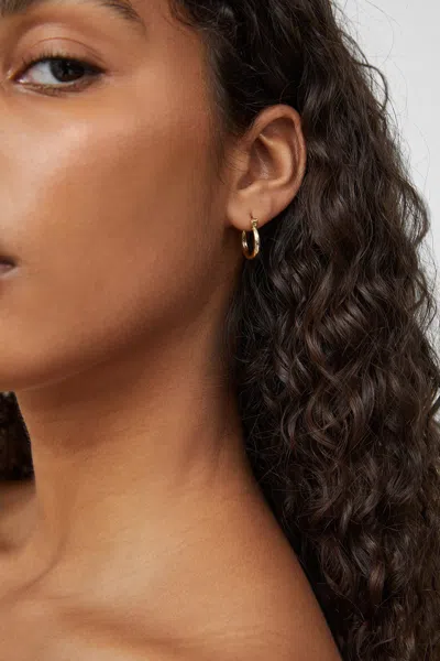 Cotton On Small Hoop Earring In Gold