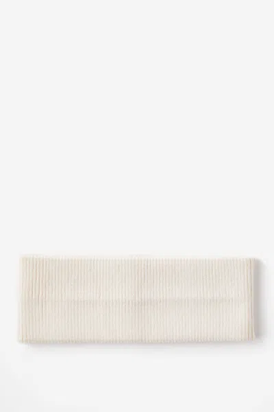 Cotton On Soft Headband In Milk