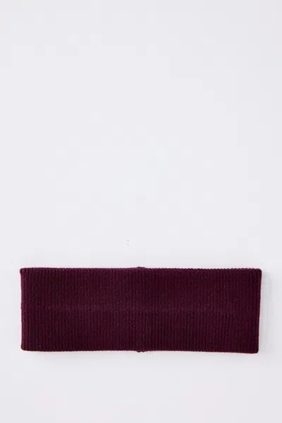 Cotton On Soft Headband In Plum Pulse