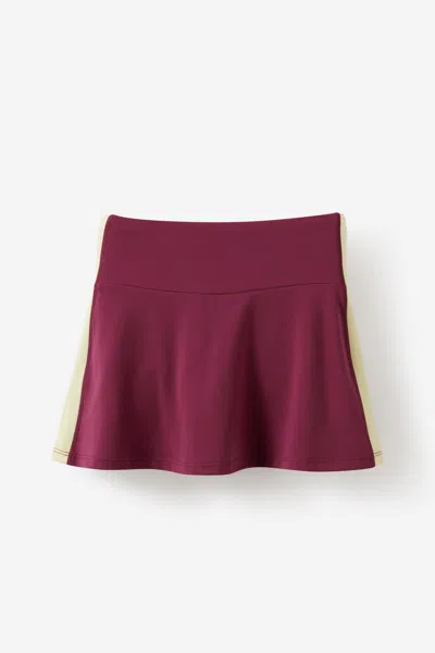 Cotton On Kids' Soft Stretch Active Side Stripe Skort In Purple