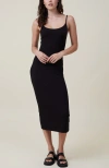 Cotton On Byron Low Back Maxi Dress In Black