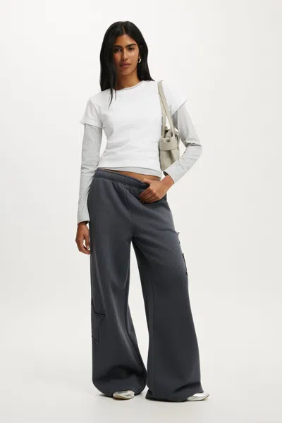 Cotton On Stars Baggy Sweatpant In Gray