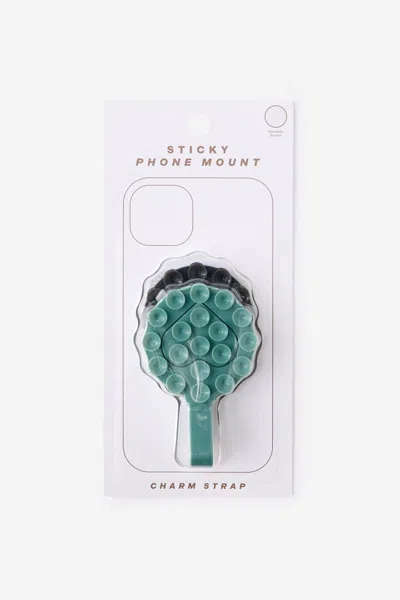 Cotton On Sticky Phone Mount In Green