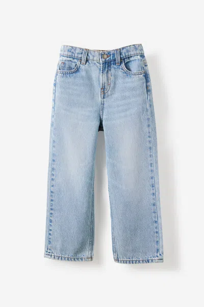 Cotton On Kids' Straight Leg Jean In Blue