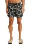 Cotton On Stretch Swim Short In Gray
