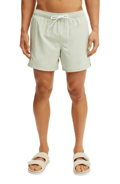 Cotton On Stretch Swim Short In Green