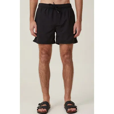 Cotton On Stretch Swim Short In Black