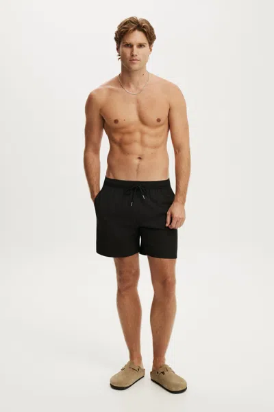 Cotton On Stretch Swim Short In Black