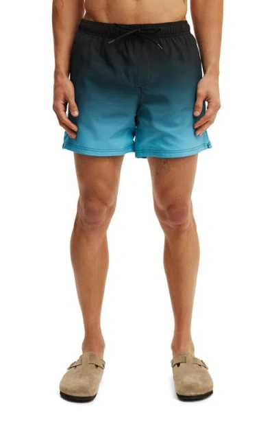 Cotton On Stretch Swim Short In Blue