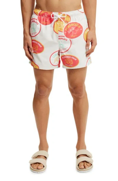 Cotton On Stretch Swim Short In Multi