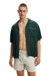 Cotton On Stretch Swim Short In Green