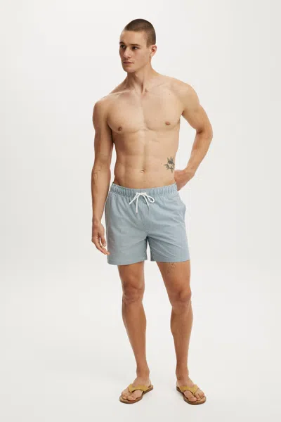 Cotton On Stretch Swim Short In Blue