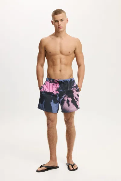 Cotton On Stretch Swim Short In Blue