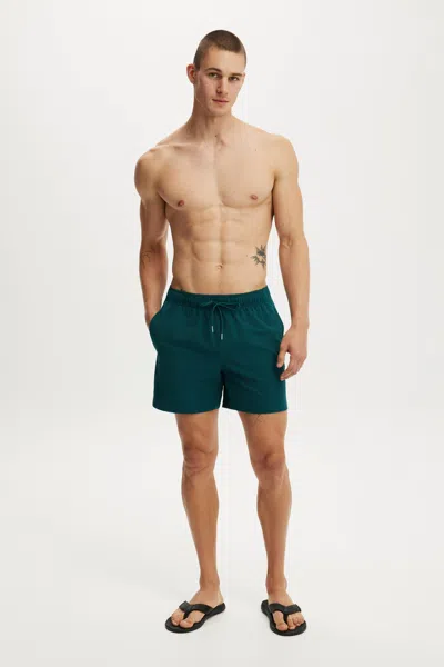 Cotton On Stretch Swim Short In Green