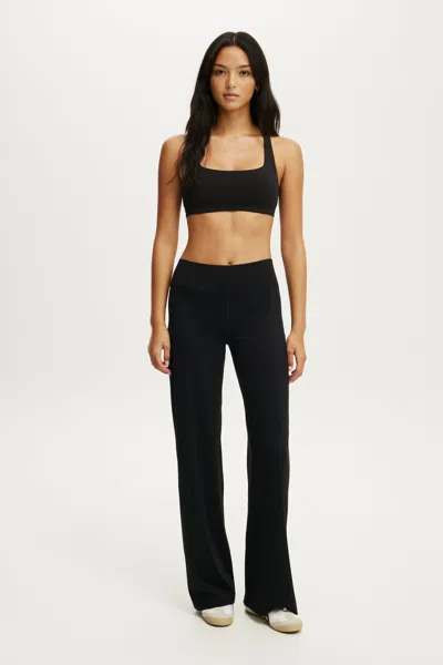Cotton On Studio Wide Leg Pant In Black