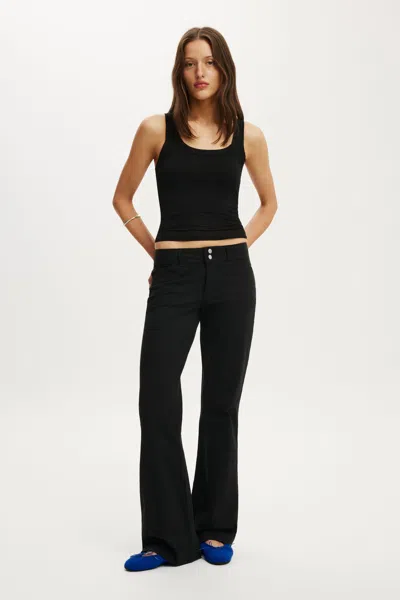 Cotton On Suki Low Rise Bootleg Pant In Animal Print
