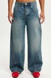 Cotton On Super Baggy Balloon Jean In Otis Blue