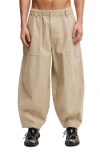 Cotton On Super Baggy Balloon Pant In Stone