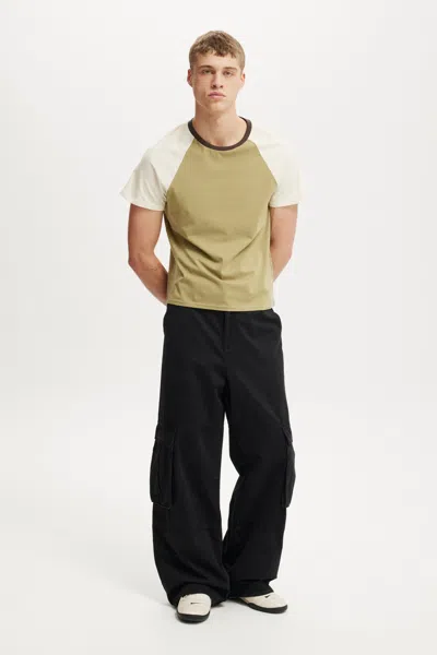 Cotton On Super Baggy Cargo Pant In Black