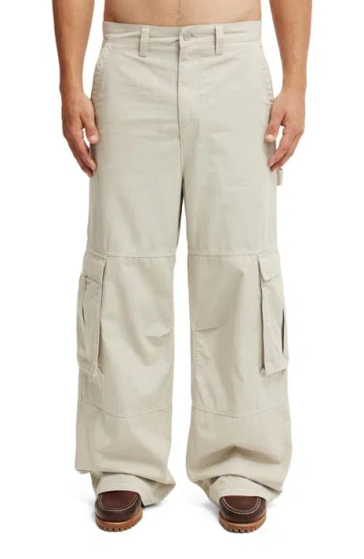 Cotton On Super Baggy Cargo Pant In Neutral