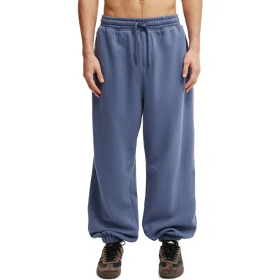 Cotton On Super Baggy Cuffed Track Pant In Brown