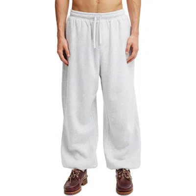 Cotton On Super Baggy Cuffed Track Pant In Gray