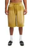 Cotton On Super Baggy Fleece Short In Green