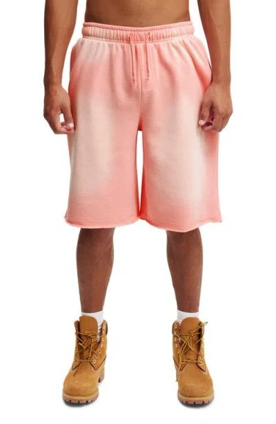 Cotton On Super Baggy Fleece Short In Pink