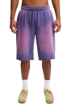Cotton On Super Baggy Fleece Short In Blue