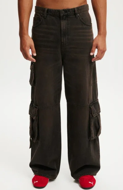 Cotton On Super Baggy Jean In Green