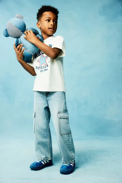 Cotton On Kids' Super Baggy Jean In White