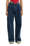 Cotton On Super Baggy Jean In Atlantic Blue Heart