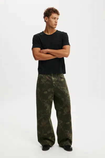 Cotton On Super Baggy Jean In Green