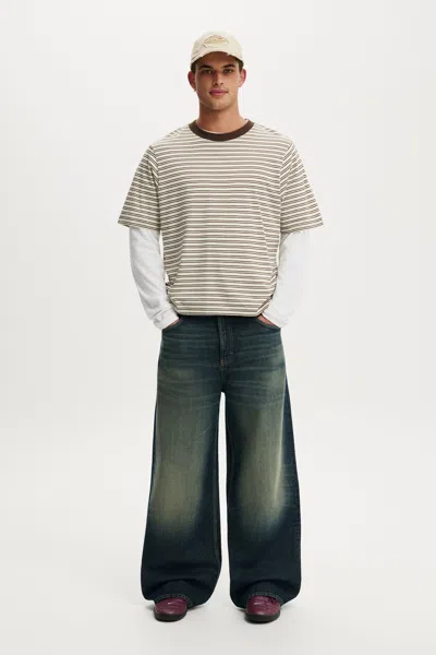 Cotton On Super Baggy Jean In Blue